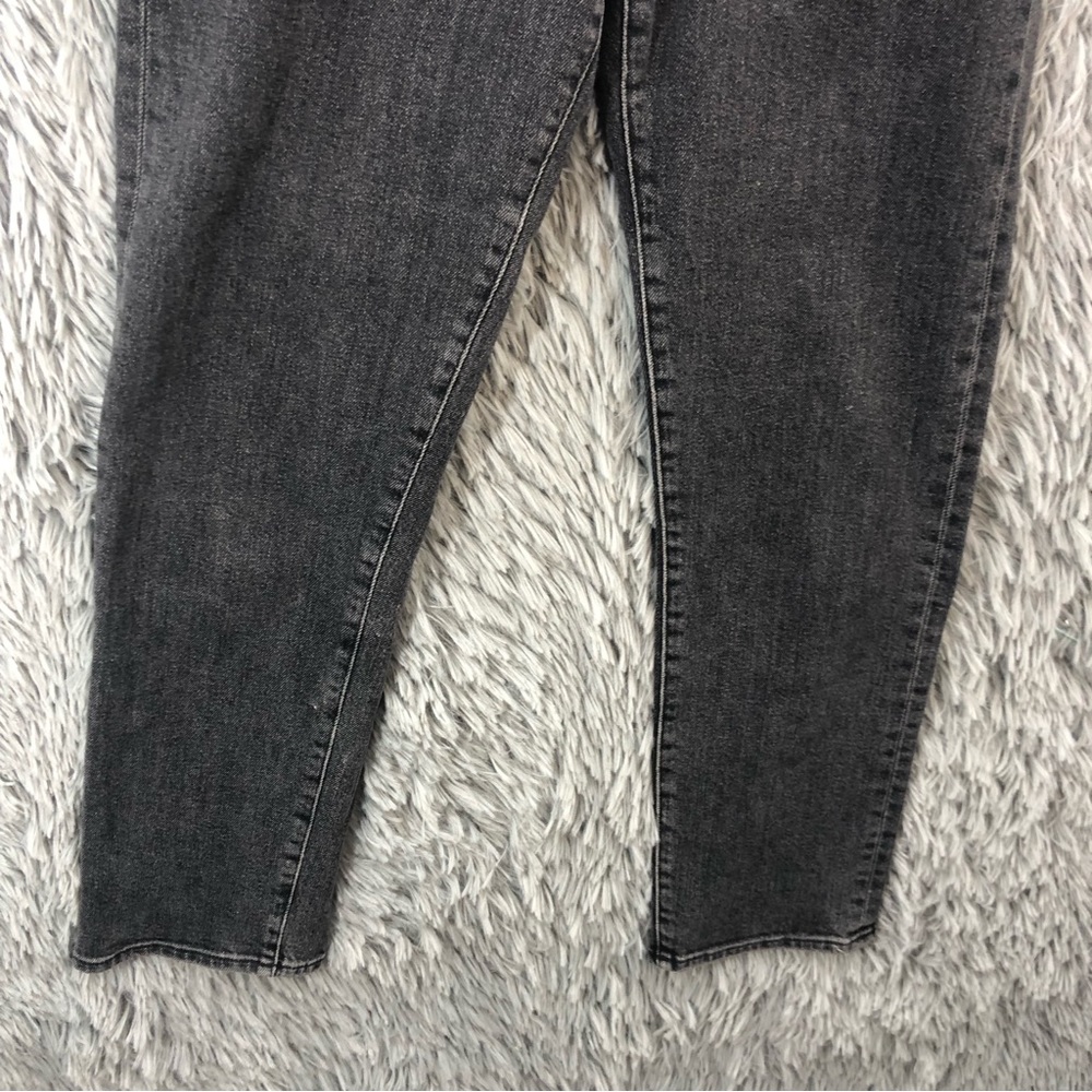 Baldwin Jeans Kansas City Lola High Rise Straight Leg Womens 27 Onyx Cropped - Picture 9 of 13